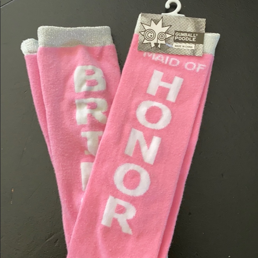 Wedding party socks